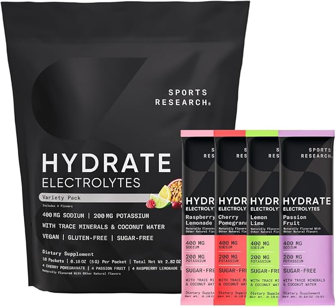 Sports Research Hydrate Electrolytes