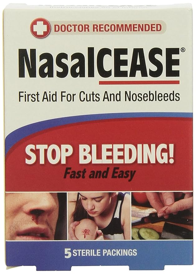 Nasalcease FirstAid Nosebleeds